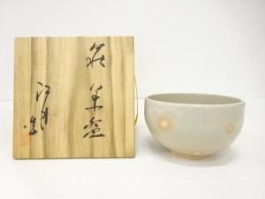 萩焼　江月造　茶碗